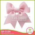 Handmade wholesale romantic pink make grosgrain ribbon hair bows
